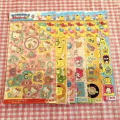 サンリオキャラクターズ　キラッとシール③ 6枚セット