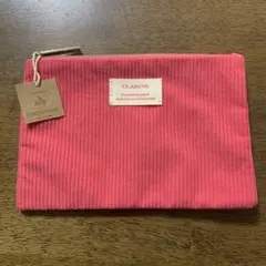 CLARINS ピンク ポーチ