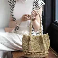 HAYNI ルナンタ　CACHELLIE かごバッグ ゴールド 新品のサムネイル