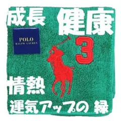 「健康・成長運アップ」1,760円ギフト応無料緑色ラルフローレンBポニーNo.3