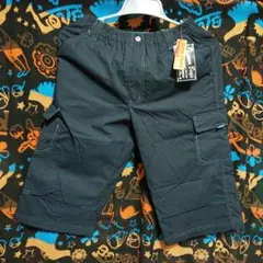 保温性ハーフパンツ ダークブルー