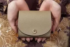 姫路レザー　コンパクト財布　小さい財布