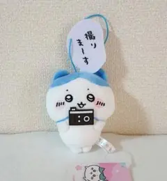 ちいかわ セリフ付きマスコット ④ ハチワレ 全3種 撮りまーす