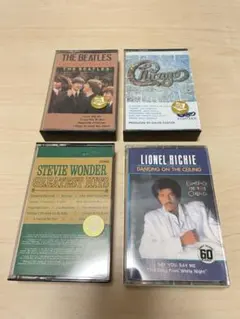 ビートルズ他洋楽カセットテープ4点セット