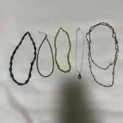 ビーズネックレス ネックレス