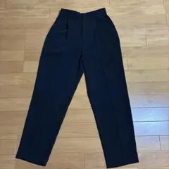 nano universe 黒　スラックスパンツ
