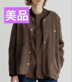 正規品　美品　DANTON フリースジャケット サイズ40 ボア ブラウン