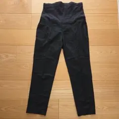 スマートアンクルマタニティパンツ　L　黒　UNIQLO