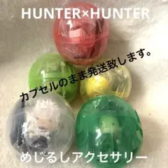 HUNTER×HUNTER めじるしアクセサリー　全５種　フルコンプセット