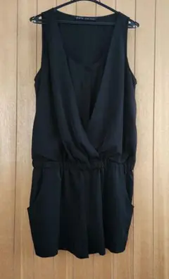 ZARA BASIC ブラック オールインワン M