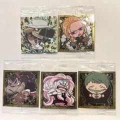 【新品】ワンピース大海賊シールウエハース LOG.9 5点セット　匿名配送