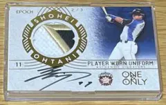 激レア EPOCH 2019 ONE&ONLY 大谷翔平 直筆サインパッチカード