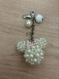 ミニー型　パールビーズチャーム
