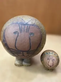 リサラーソン LisaLarso ライオン Lions 置物 3個セット - メルカリ