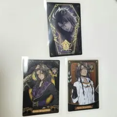 ツイステ レオナ 寮服 式典服 実験着 カード 3点セット