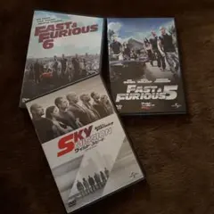 ワイルドスピード5.6.7　全３セット