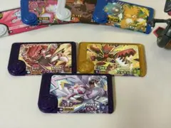 ポケモンフレンダ グラードン パルキア ハッサムピックセット ※おまけ付き