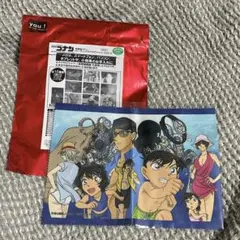 名探偵コナンマイクロファイバークロス　メガネ拭き　工藤新一　毛利蘭　赤井秀一