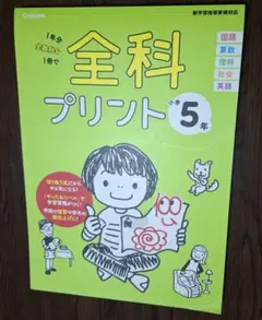 全科プリント 小学5年