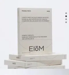 新品 EIOM elom トラブルパッチマスク 4枚 フェイスマスク