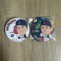 侍ジャパンWBC2026 ガチャ 周東 缶バッジ、アクスタ - メルカリ