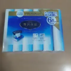 エリエール 贅沢保湿 ティッシュ 6個パックのサムネイル