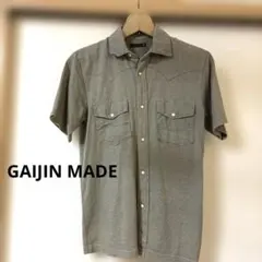 ハリウッドランチマーケット　GAIJIN MADE 麻綿半袖シャツのサムネイル