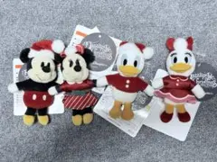 ダズリングクリスマス ミッキー ミニー ドナルド デイジー ぬいぐるみ チャーム