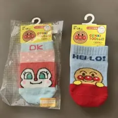 アンパンマン ベビー靴下 9-14cm