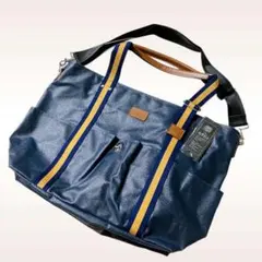 新品タグ付き　森野帆布 2wayトートバッグ　ネイビー