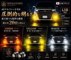 L1B LEDフォグ ロイヤルガードオメガ 純正LED交換バルブのサムネイル