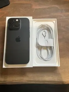 【郵送9/24】iPhone 16Pro Black Titanium 本体