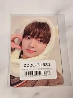 &TEAM ふわふわアニマルフォトカード 雪明かり ウィジュ