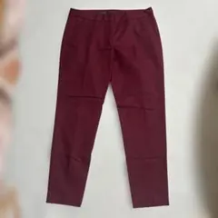 ZARA BASIC スラックス ボルドー Mサイズ