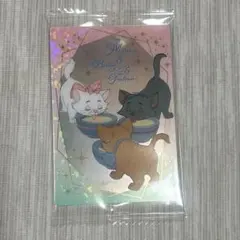【未開封】 ディズニー おしゃれキャット ウエハース2 ウエハースカード