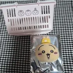 ちいかわマーケット ノベルティ おかおバッジ ミニカゴ うさぎ