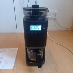 シロカ コーン式全自動コーヒーメーカー カフェばこPRO CM-6C261(K)のサムネイル