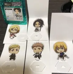 【新品】進撃の巨人 アクリルスタンドコレクション2 ハンジ アルミン まとめ