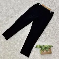 美品✨【NATURAL BEAUTY BASIC】スラックス ブラック (XS)