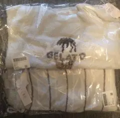 ジェラートピケ パウダーモチーフ　ジャガード　プルオーバー＆ロングパンツ