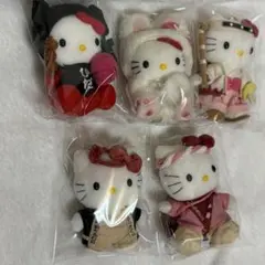 レア　ハローキティ　ぬいぐるみ 4種セット　2006年トリノ冬季オリンピック レア ハローキティ ぬいぐるみ 4種セット 2006年トリノ冬季
