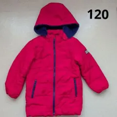 Moujonjon　アウター　中綿コート　赤　120cm