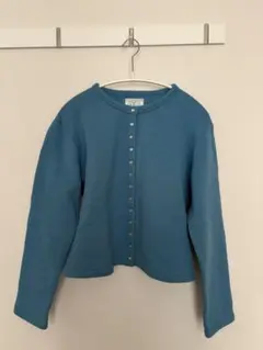 アニエスベー プレッションカーディガン 裏起毛