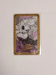 ヒロアカ原画展 芦戸三奈 箔押しクリアカード