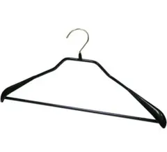 MAWA マワ ハンガー ボディフォーム バー付 42LS 3本組 ブラック