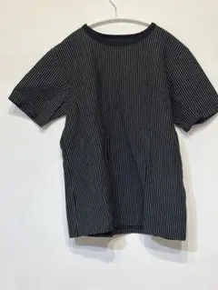 EDIFICE エディフィス 切替 Tシャツ ストライプ ネイビー M - メルカリ