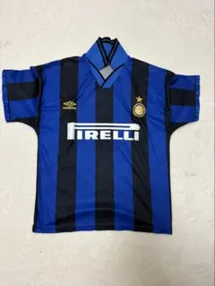 90s インテル　アンブロ　サッカーシャツ