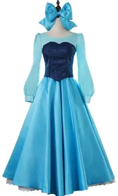 リトルマーメイド　キスザガール　アニメ版　アリエル　コスプレ　Dハロ　仮装　衣装 リトルマーメイド キスザガール アニメ版 アリエル コスプレ D