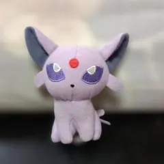 エーフィ ボールチェーン付き　マスコットぬいぐるみ　ポケモンセンター　2012年のサムネイル