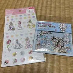 値下げしました！ディズニープリンセスとドラえもんシールセット